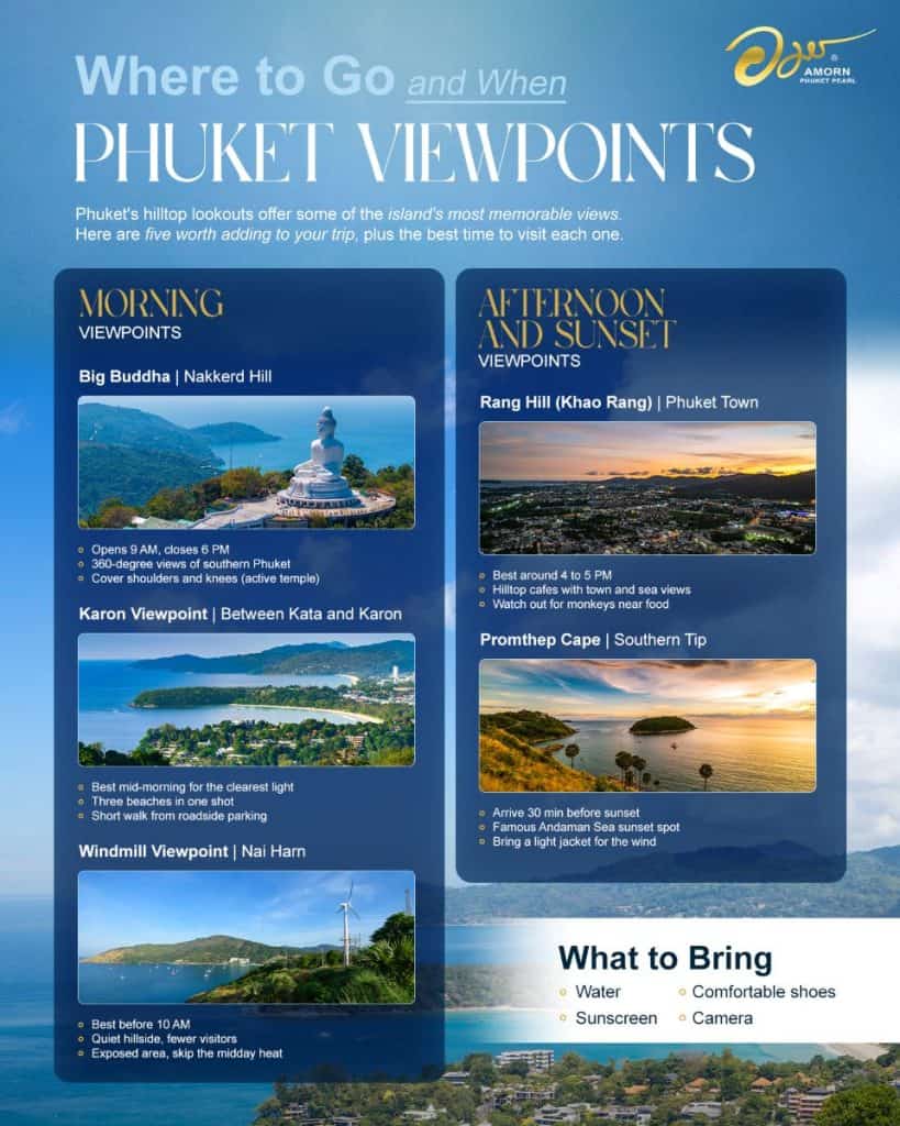 Quick guide to Phuket viewpoint tours with timing and travel tips